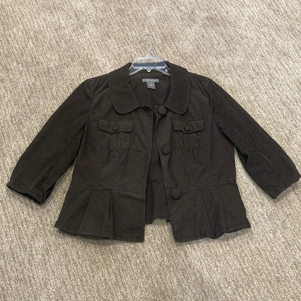 Ann Taylor Dark Brown Blazer